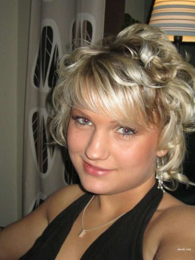 Сексуальные снимки привлекательной светловолосой красотки