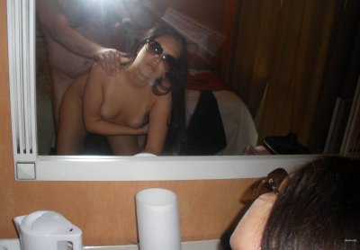 Два влюбленных запечатлели свои утехи в отеле