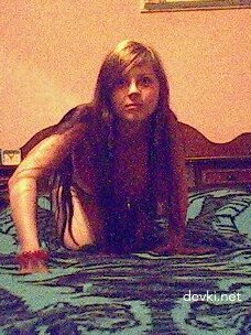 Развратная Анечка без одежды