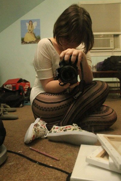 Сексуальные снимки студентки: откровенные моменты её жизни