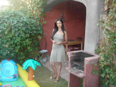 Интимное селфи юной мамочки на берегу