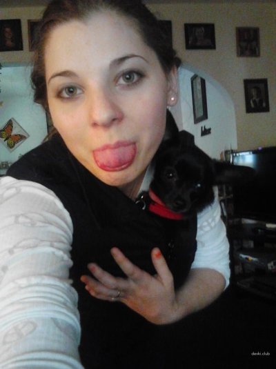 Пушистая писечка обворожительной красотки