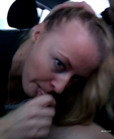 Сосём хуй за рулём, автомобильный минет