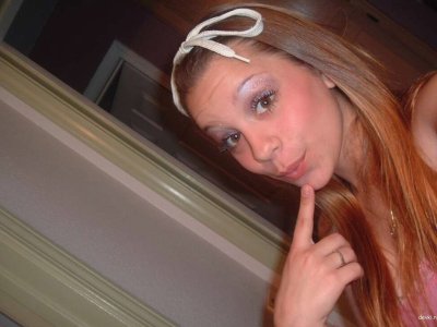 Интимные снимки очаровательной светловолосой красотки