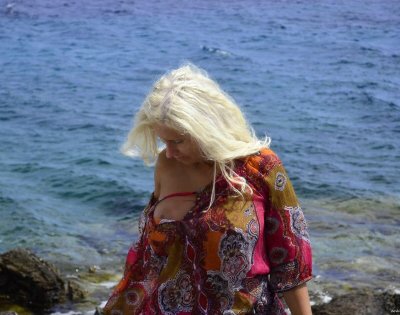 Интимные снимки солнечной и опытной дамы