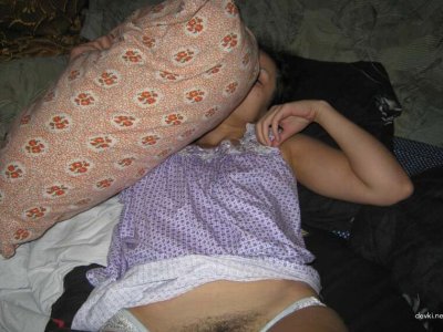 Отодрал киску своей девушки на камеру