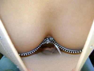 Развратная девушка демонстрирует свои прелести