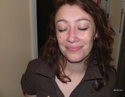 Красотки с кончей на мордах