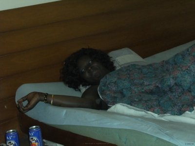 Интим с экзотической красавицей.