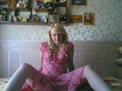 Интимные снимки свежей блондиночки