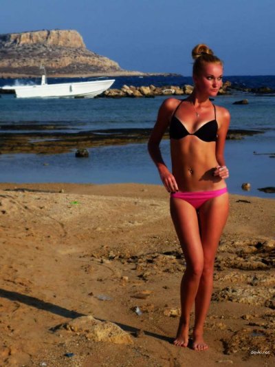 Красотка из Украины на вилле