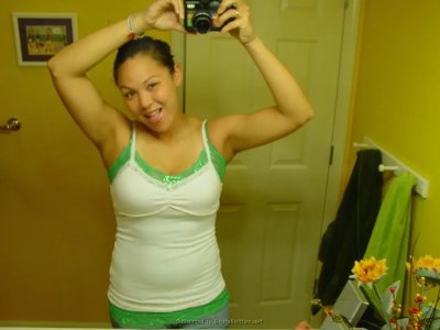 Отличная задница у молодой леди