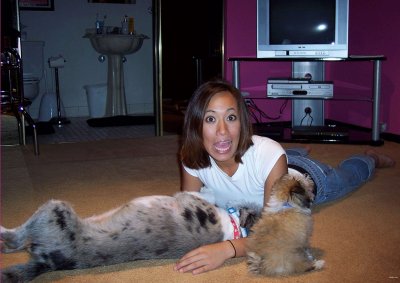 Трахнул шоколадную красотку во все щели