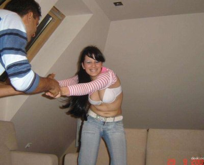 Пять шикарных красоток с темными волосами в одном видео!