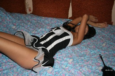 Девушка сделала себе новый образ для своего возлюбленного и запечатлела его на фото.