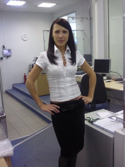 Прекрасная красотка с отличным бюстом - новый заголовок для порно-сайта