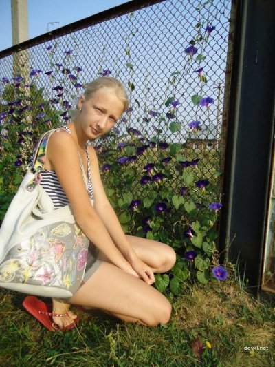 Деревенская красотка стала большой