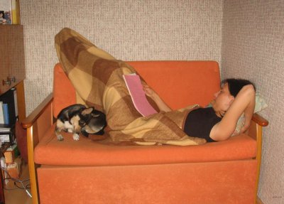 Визитка впечатлила, а потом устроили оральное наслаждение.