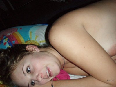 Девушка побрила свою интимную зону