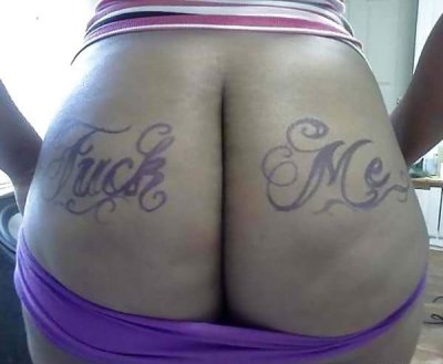 Пышные попки шоколадных красавиц