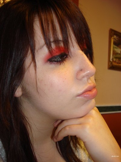 Обкончал красотке мордашку