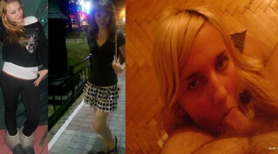 Цыпочка до и после траха