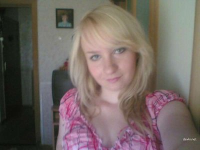 Интимные снимки свежей блондиночки