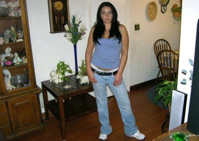 Сексуальные снимки полненькой красотки