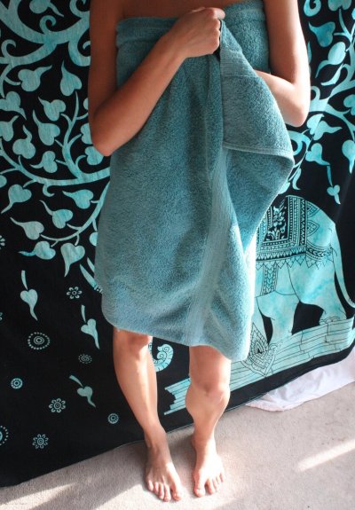 Девушка показала свою прелесть