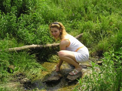 Сексуальные снимки жены на свежем воздухе: природа и страсть!