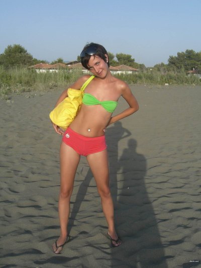 Интимные снимки красотки с отпуска