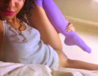 Шоколадка показала свою сладкую дырочку