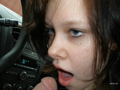 Парень залил свою девушку своим соком