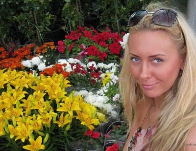 Индивидуальные снимки русской модели