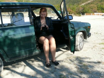 Зрелая дама шалит по городу (часть шестая)