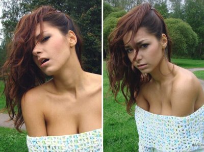 Сексуальные любительские фото привлекательной девушки с формами