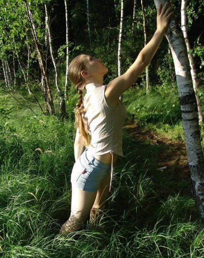 Горячая красотка раздевается на свежем воздухе - Эпизод 3