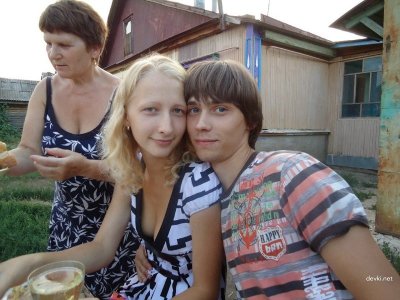 Деревенская красотка стала большой