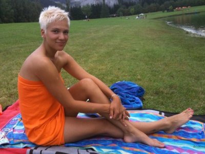 Ласки с кратко стриженной