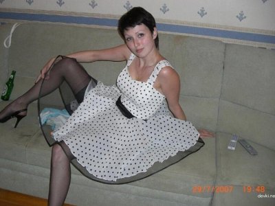 Горячая дама без одежды