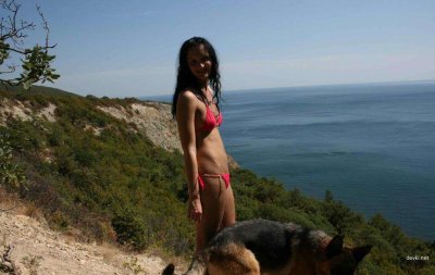 Сексуальные снимки с отпуска: наслаждение красотой