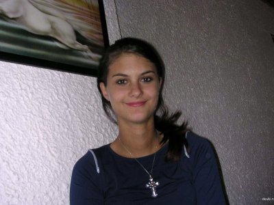 Интимные снимки привлекательной темноволосой дамы