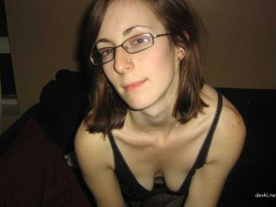 Интимные снимки дамы в своем доме